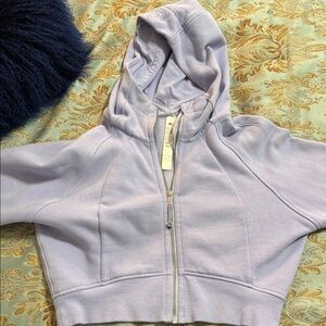 Lululemon Lavender Zip-Up Hoodie size 10